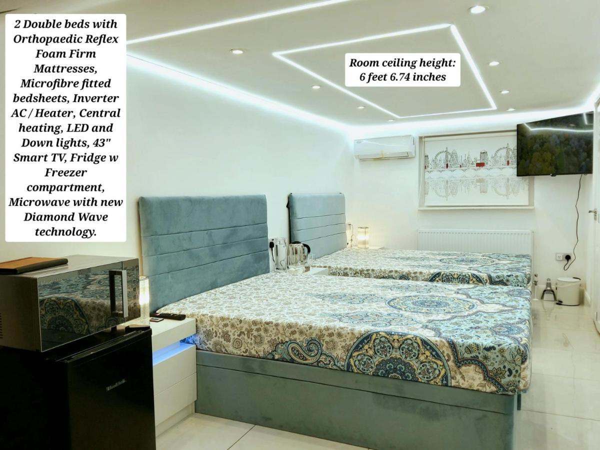Air Conditioned Modern Double Bed Room With Private Attached Bathroom - Free Parking - Near London Heathrow Airport & Southall Broadway Esterno foto